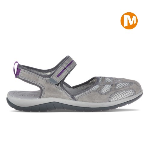 Merrell Siren 2 Wrap Sandalen Damen Grau [DE-IGLXD]